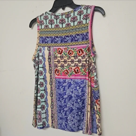 JOHNNY WAS FRANCO SWING TANK TOP SIZE MEDIUM - Picture 3 of 6